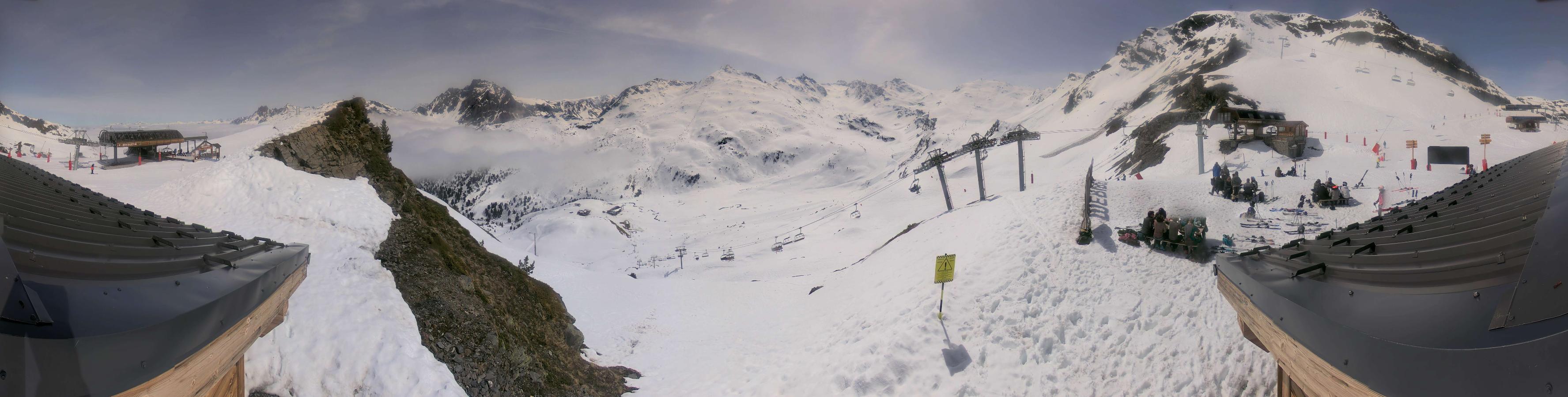 Webcam Meribel - Mottaret: Mottaret Bouquetin 2426m