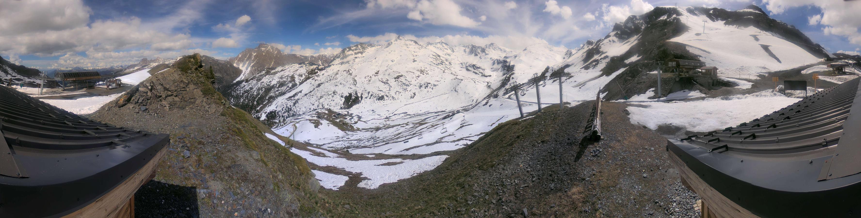 Webcam Meribel - Mottaret: Mottaret Bouquetin 2426m