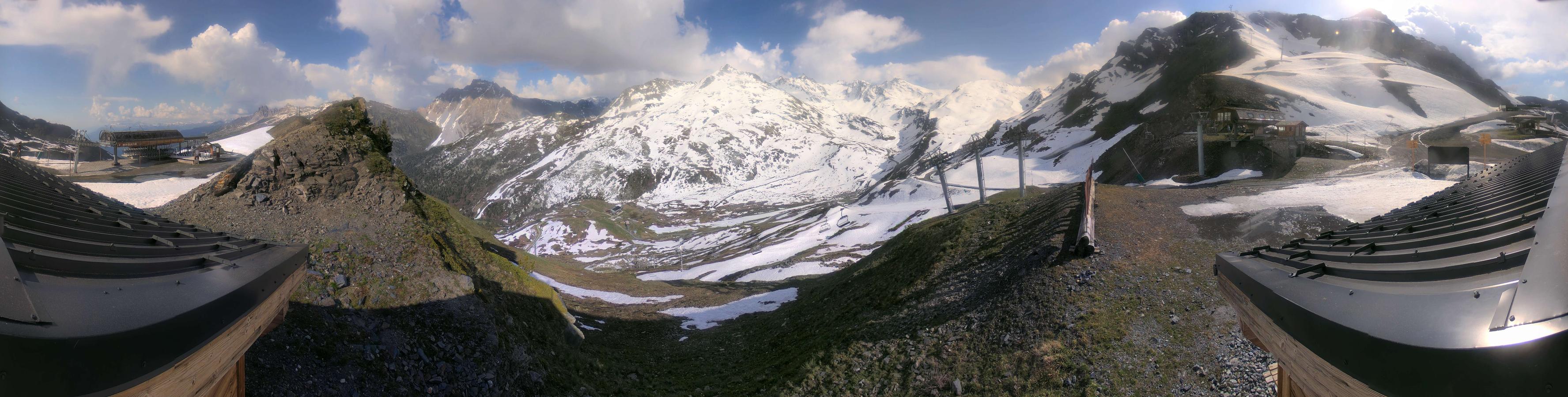 Webcam Meribel - Mottaret: Mottaret Bouquetin 2426m