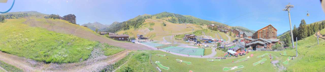 Webcam Meribel - Mottaret: Mottaret Centre-1750m