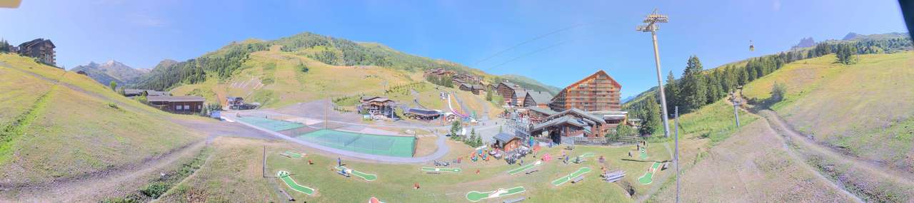 Webcam Meribel - Mottaret: Mottaret Centre-1750m