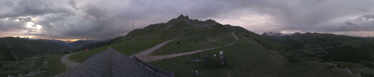 Webcam Meribel - Mottaret: Versant Saulire-2117m