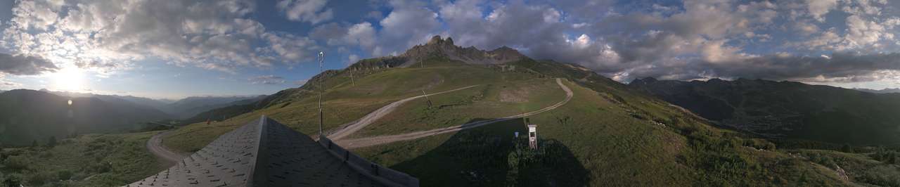 Webcam Meribel - Mottaret: Versant Saulire-2117m