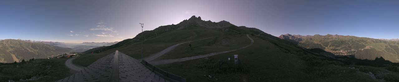 Webcam Meribel - Mottaret: Versant Saulire-2117m