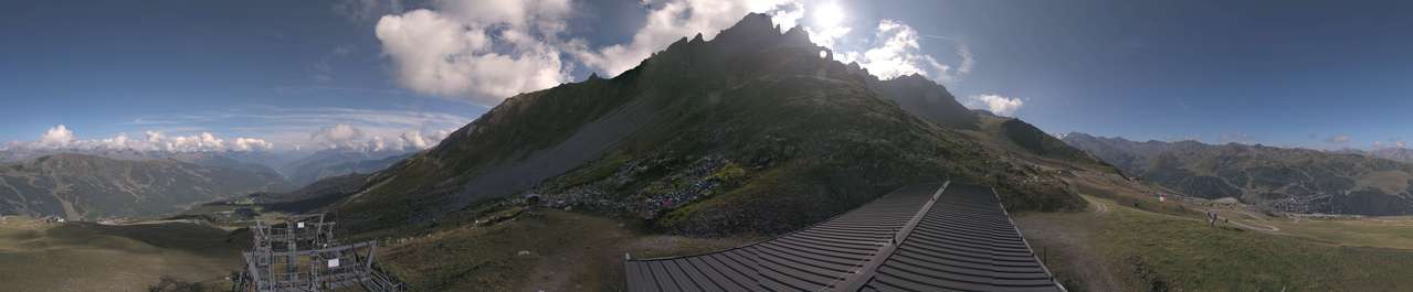 Webcam Meribel - Mottaret: Versant Saulire-2117m
