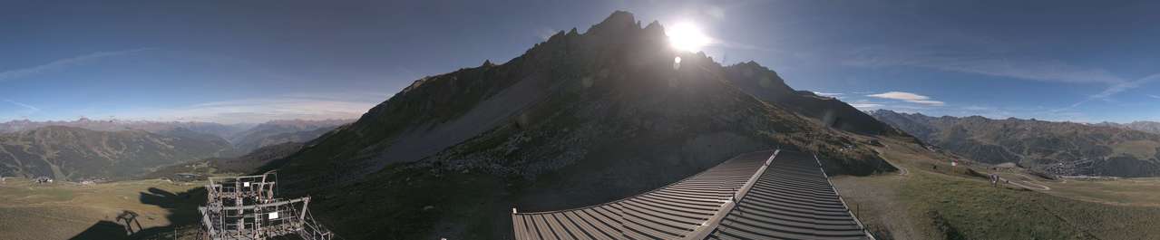Webcam Meribel - Mottaret: Versant Saulire-2117m