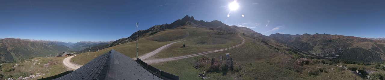 Webcam Meribel - Mottaret: Versant Saulire-2117m