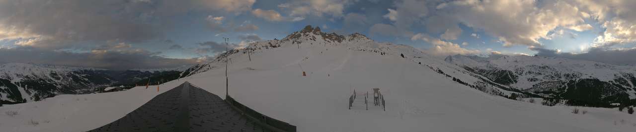Webcam Meribel - Mottaret: Versant Saulire-2117m