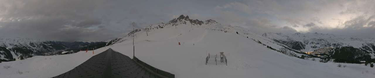Webcam Meribel - Mottaret: Versant Saulire-2117m