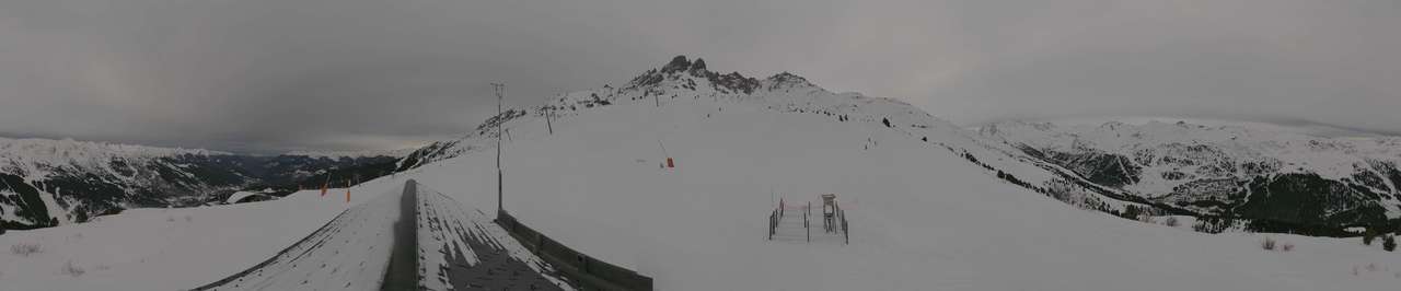 Webcam Meribel - Mottaret: Versant Saulire-2117m