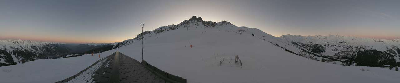 Webcam Meribel - Mottaret: Versant Saulire-2117m