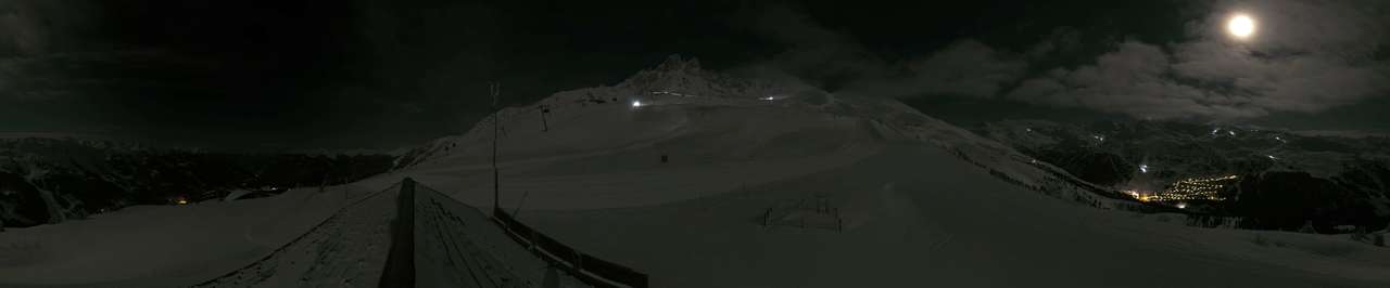 Webcam Meribel - Mottaret: Versant Saulire-2117m