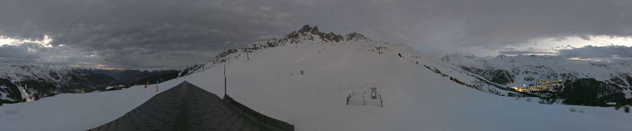 Webcam Meribel - Mottaret: Versant Saulire-2117m