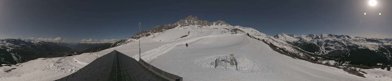 Webcam Meribel - Mottaret: Versant Saulire-2117m