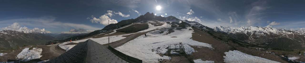 Webcam Meribel - Mottaret: Versant Saulire-2117m