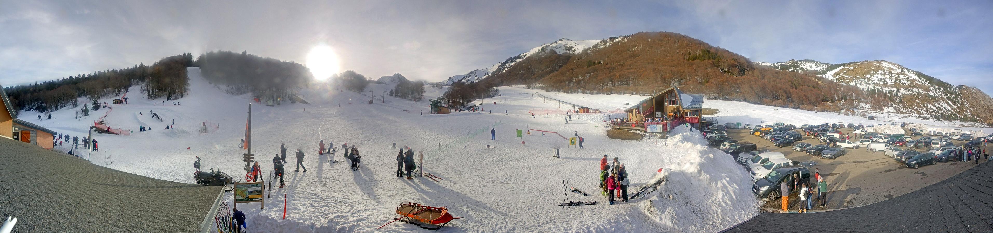 Webcam Mijanés Donezan: Panoramique