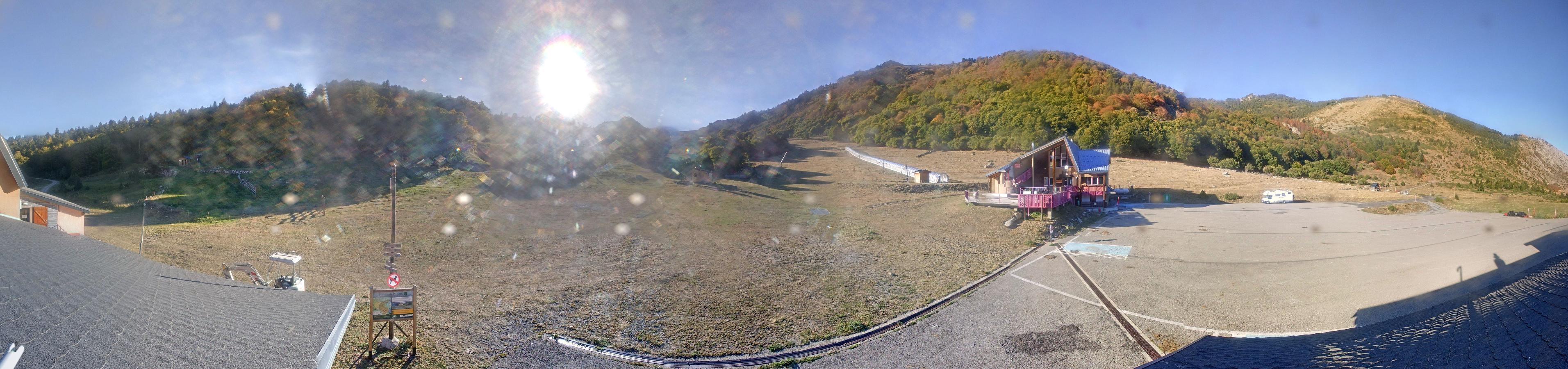 Webcam Mijanés Donezan: Panoramique