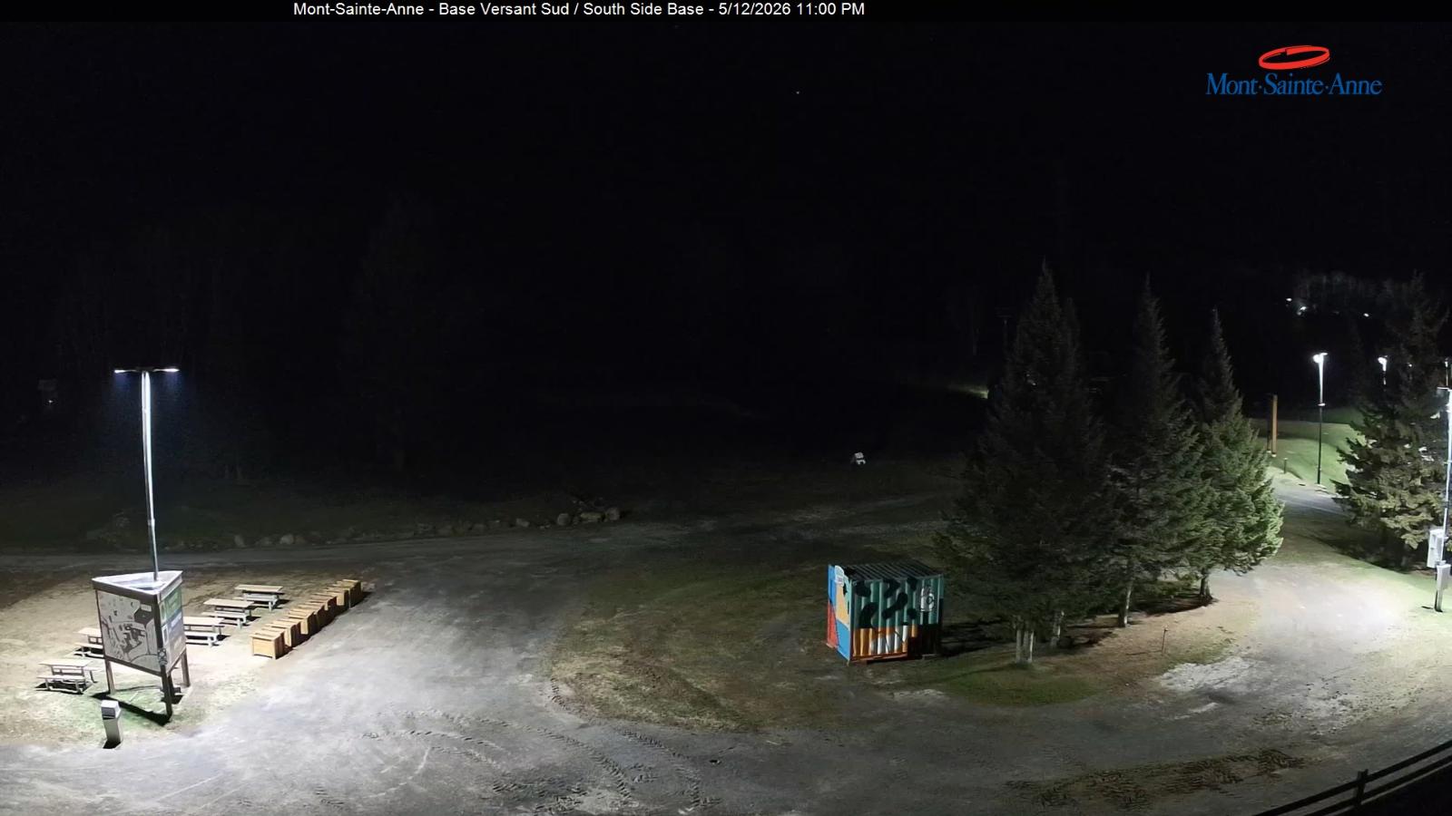 Webcam Mont-Sainte-Anne: Base de la Montagne