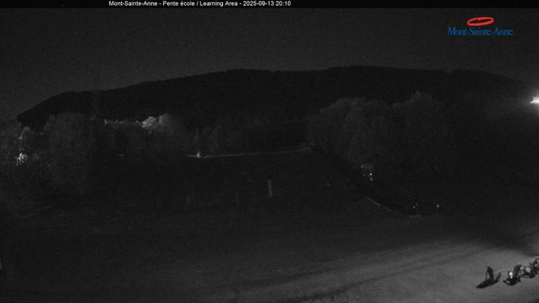 Webcam Mont-Sainte-Anne: Pente Ecole