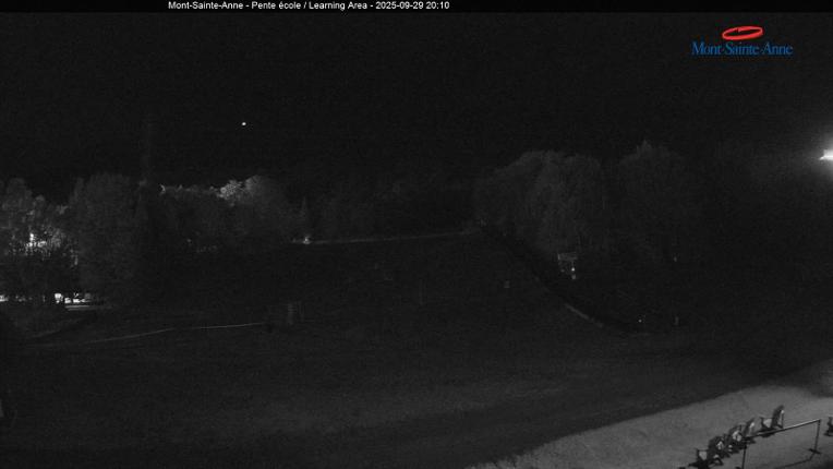 Webcam Mont-Sainte-Anne: Pente Ecole