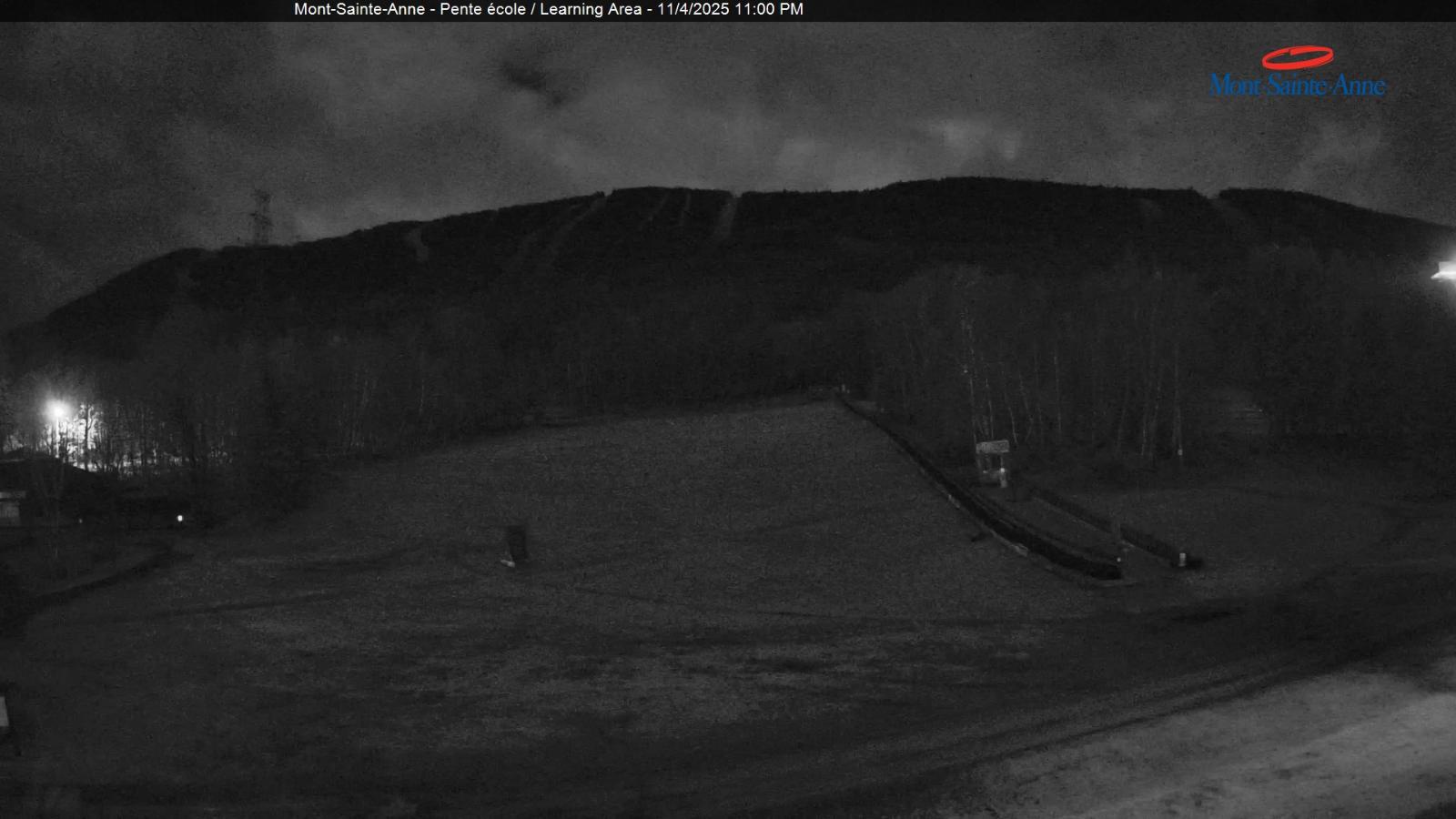 Webcam Mont-Sainte-Anne: Pente Ecole
