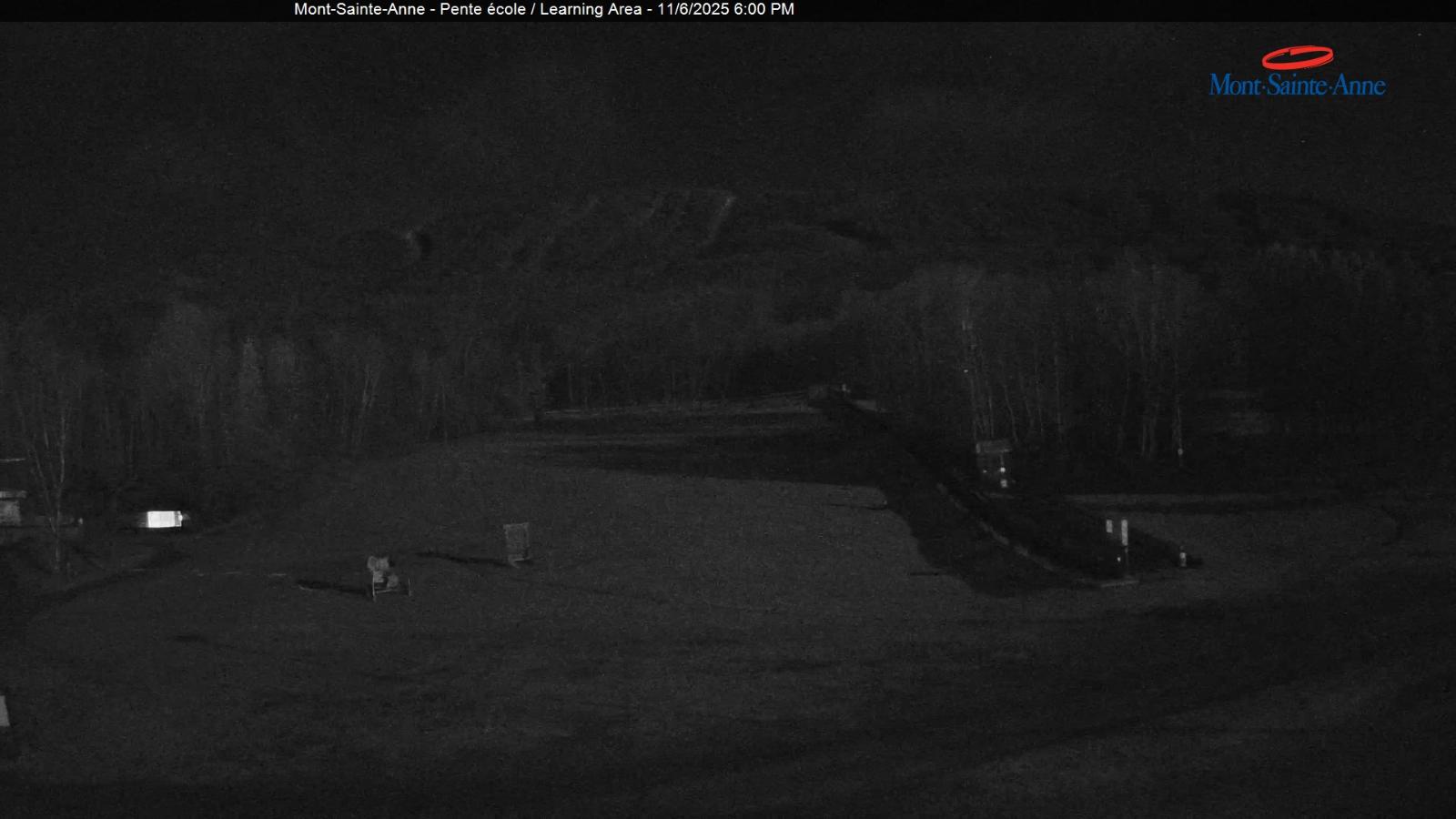 Webcam Mont-Sainte-Anne: Pente Ecole