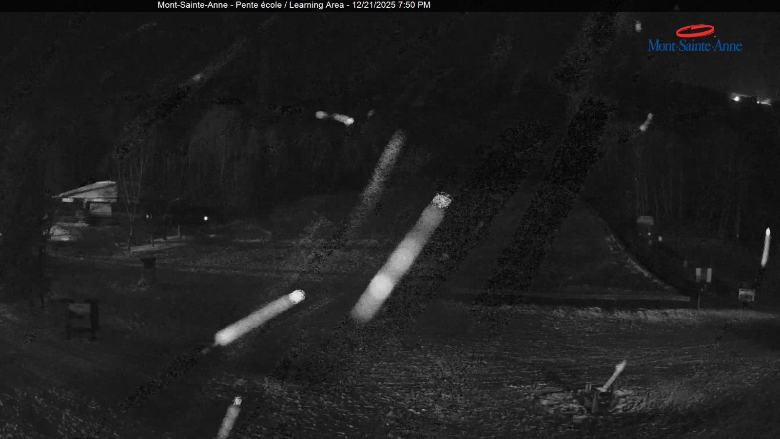 Webcam Mont-Sainte-Anne: Pente Ecole