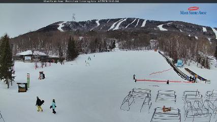 Mont-Sainte-Anne webcam