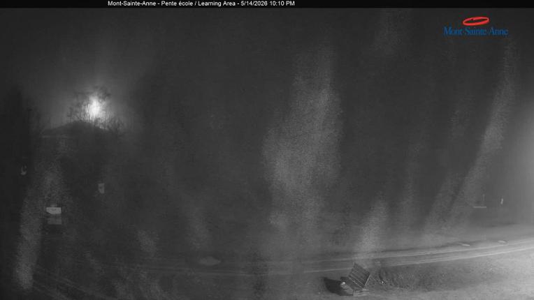 Webcam Mont-Sainte-Anne: Pente Ecole