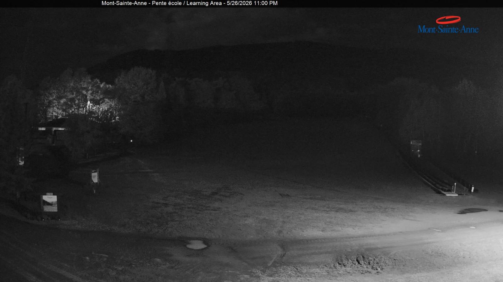 Webcam Mont-Sainte-Anne: Pente Ecole