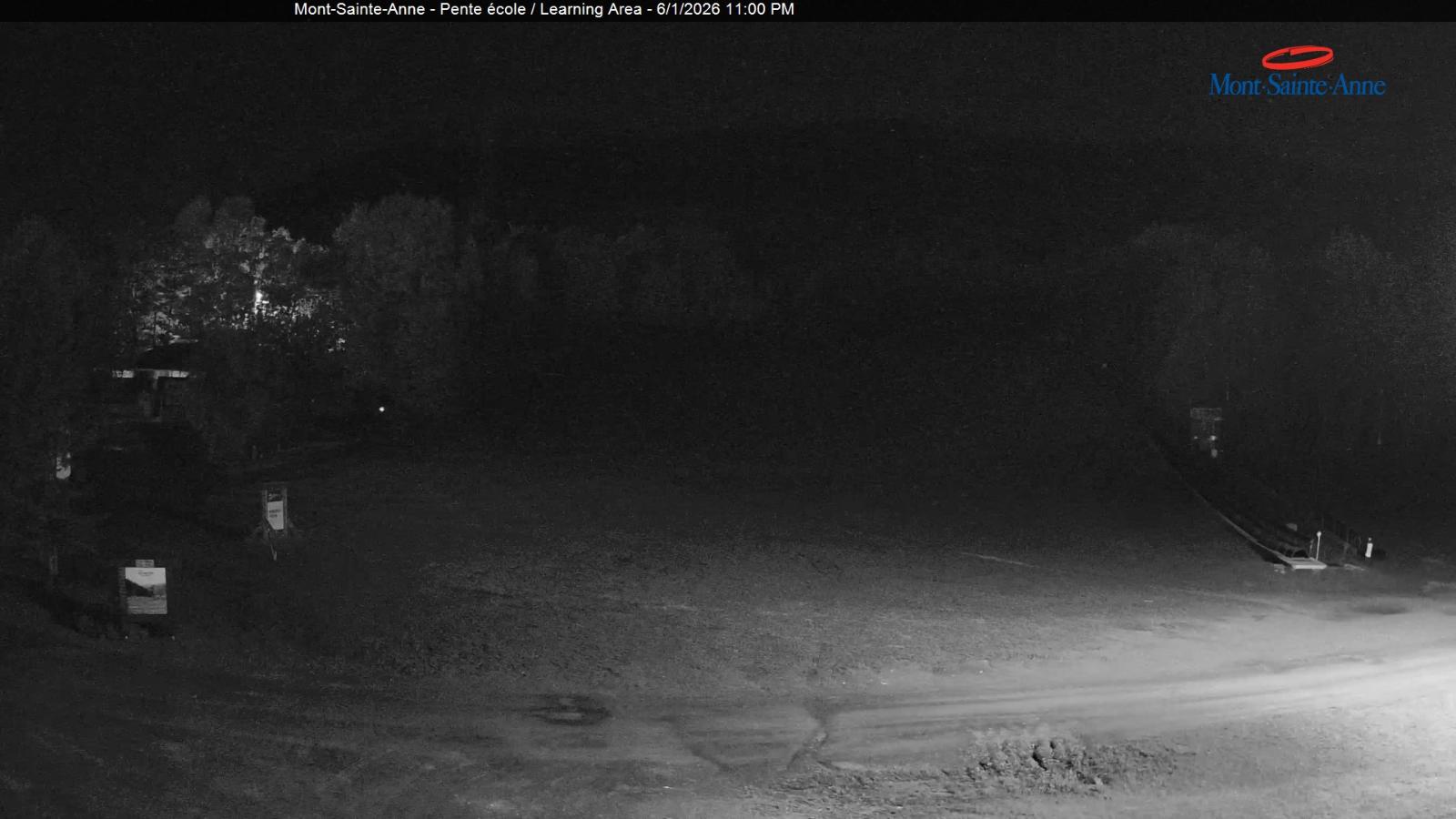Webcam Mont-Sainte-Anne: Pente Ecole