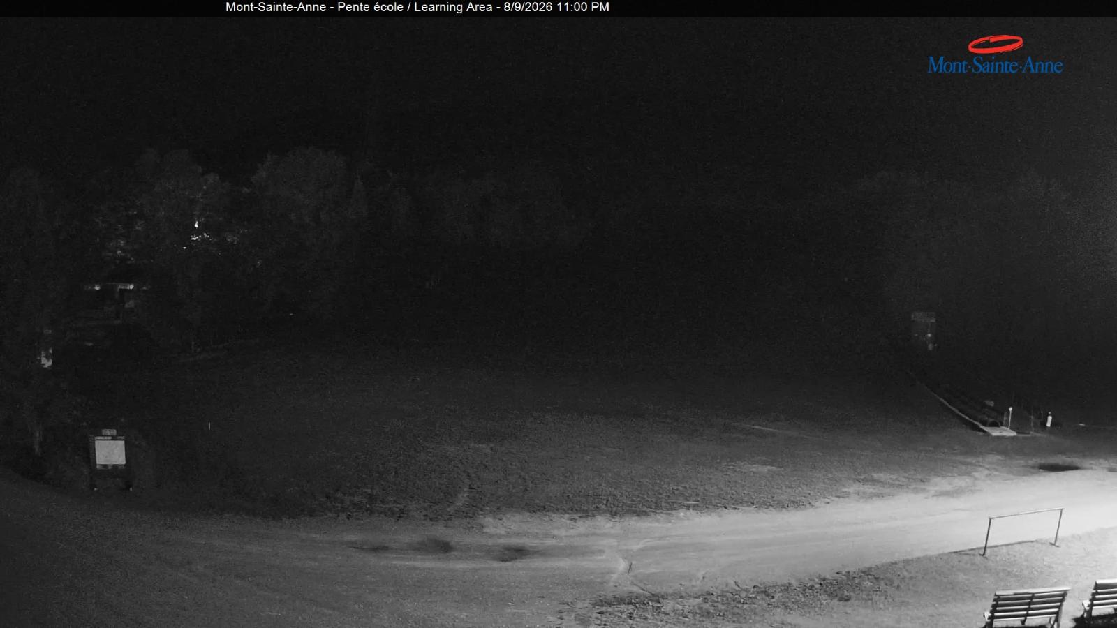 Webcam Mont-Sainte-Anne: Pente Ecole
