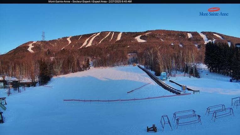 Webcam Mont-Sainte-Anne: Secteur Expert