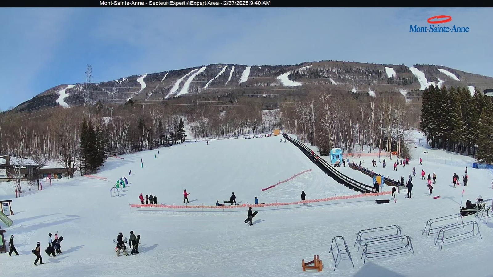 Webcam Mont-Sainte-Anne: Secteur Expert