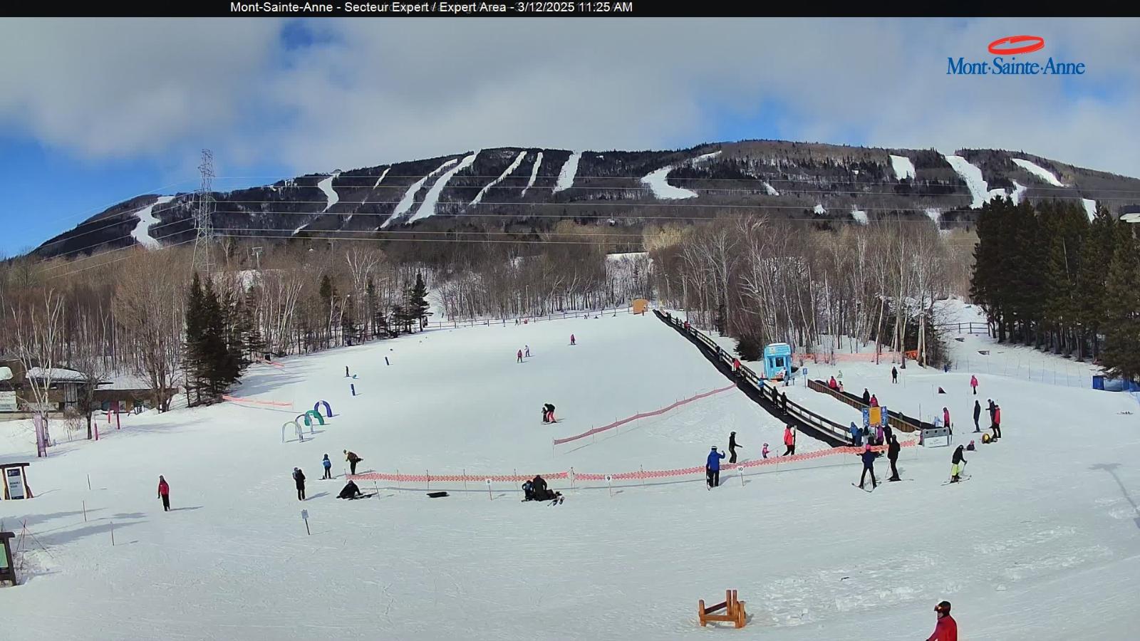 Webcam Mont-Sainte-Anne: Secteur Expert