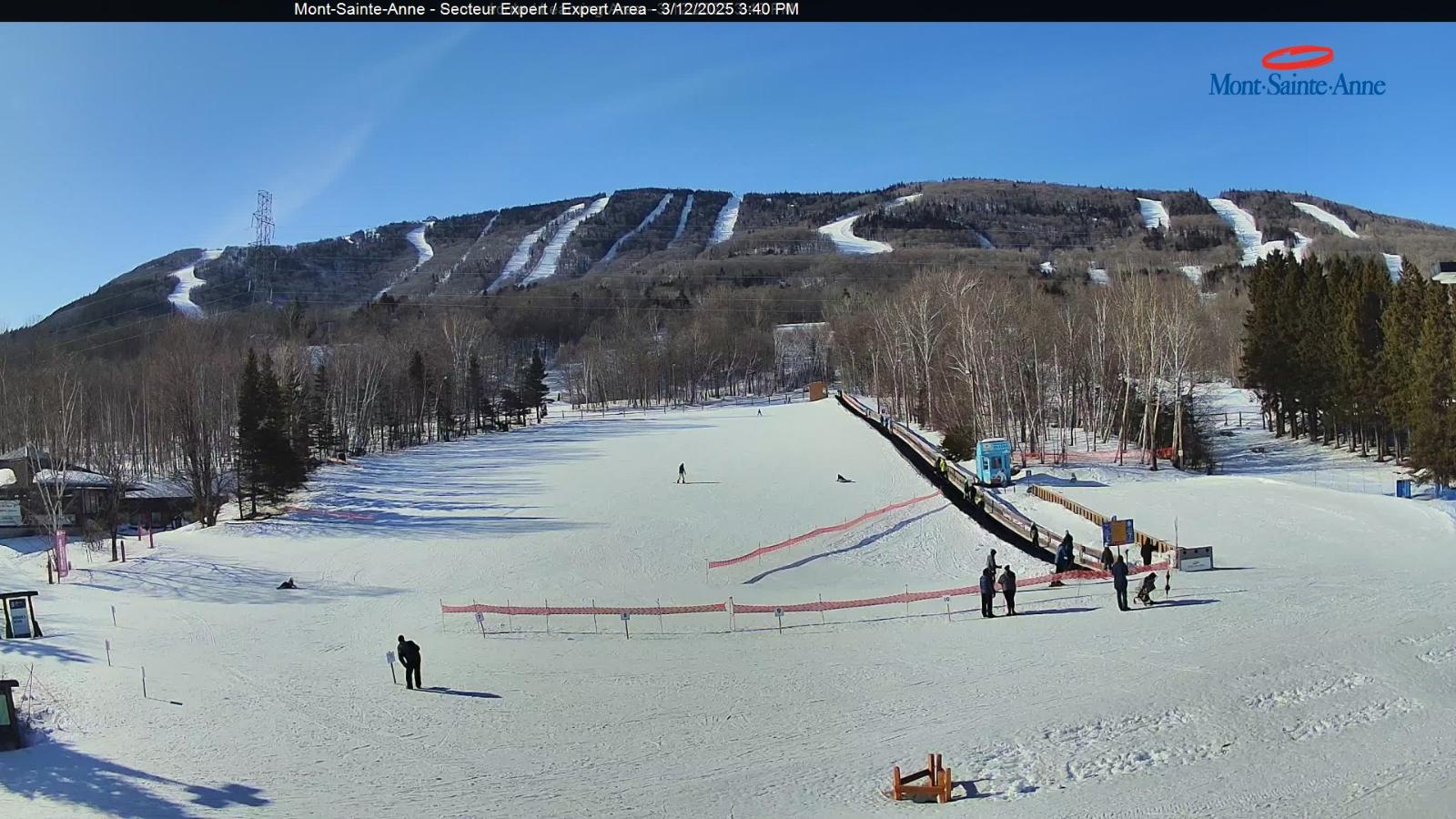 Webcam Mont-Sainte-Anne: Secteur Expert