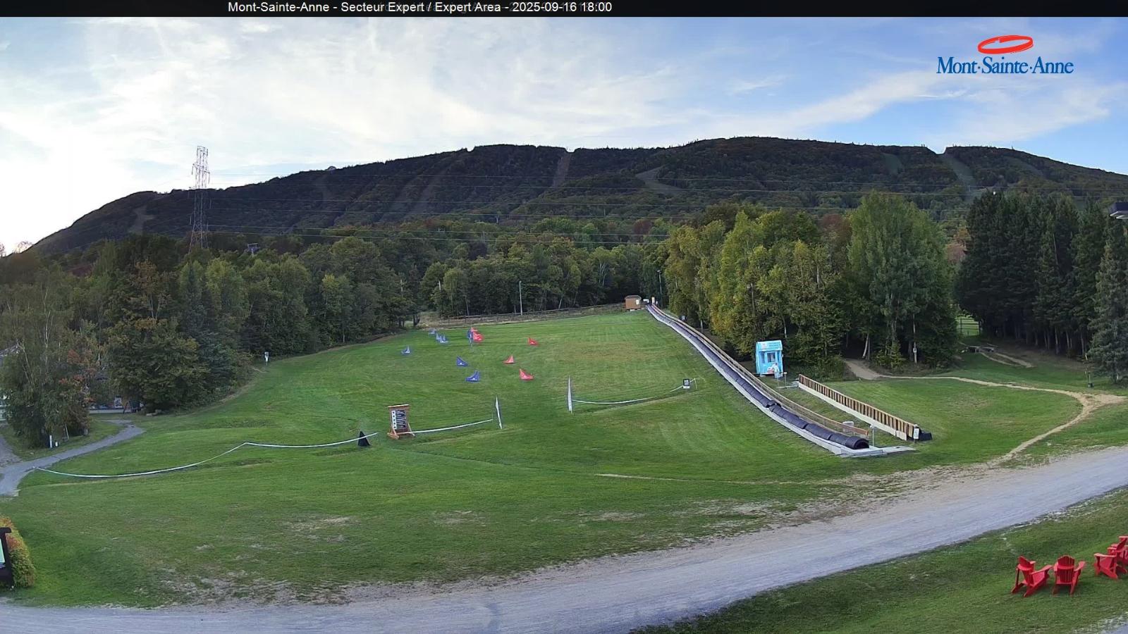 Webcam Mont-Sainte-Anne: Secteur Expert