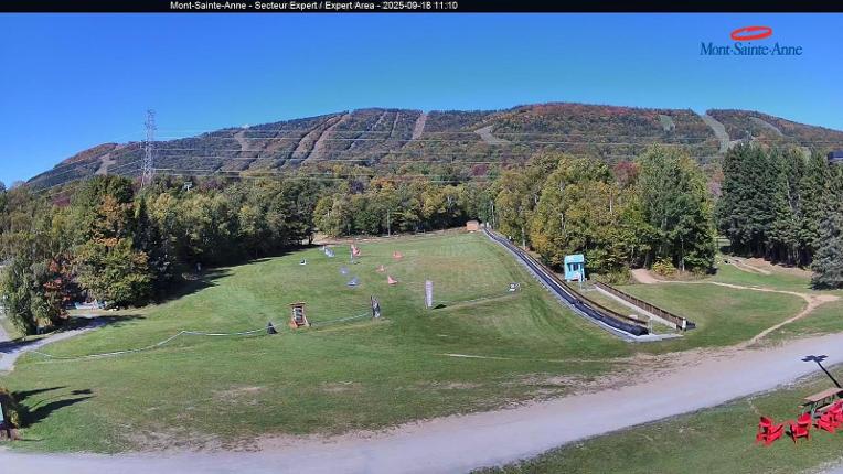 Webcam Mont-Sainte-Anne: Secteur Expert