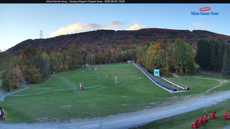 Webcam Mont-Sainte-Anne: Secteur Expert