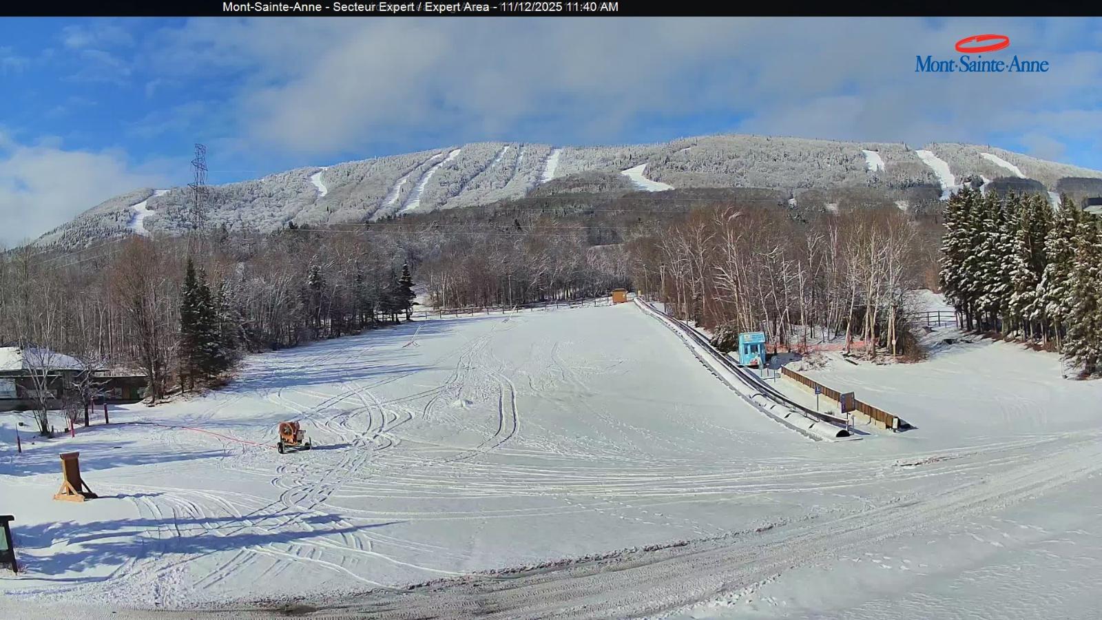 Webcam Mont-Sainte-Anne: Secteur Expert