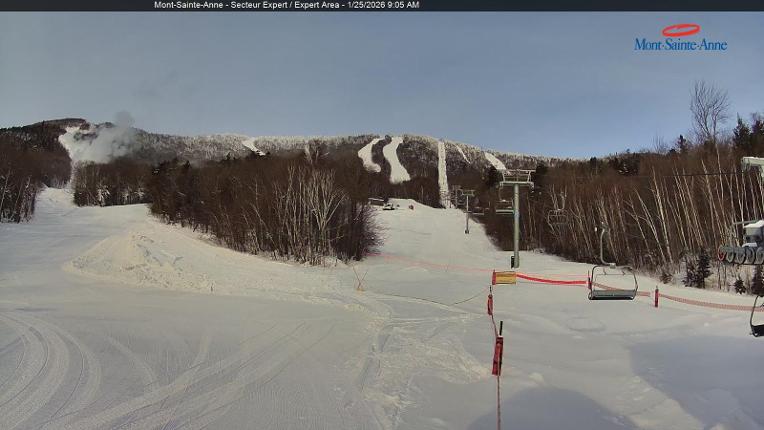 Webcam Mont-Sainte-Anne: Secteur Expert