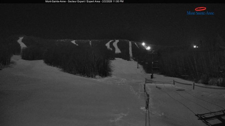 Webcam Mont-Sainte-Anne: Secteur Expert