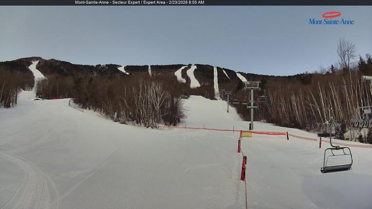 Webcam Mont-Sainte-Anne: Secteur Expert