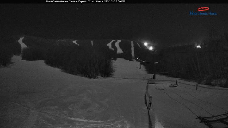 Webcam Mont-Sainte-Anne: Secteur Expert