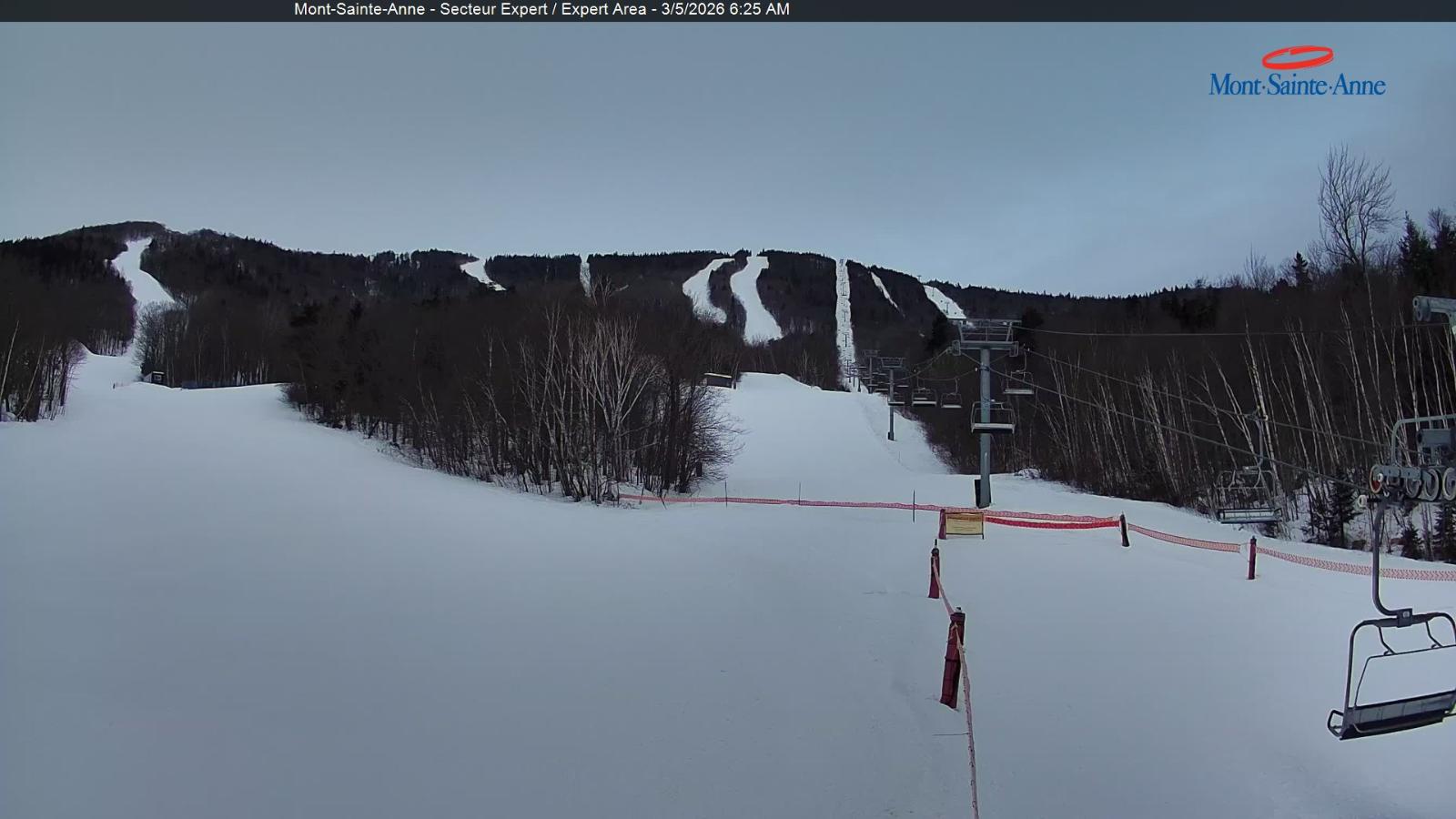 Webcam Mont-Sainte-Anne: Secteur Expert