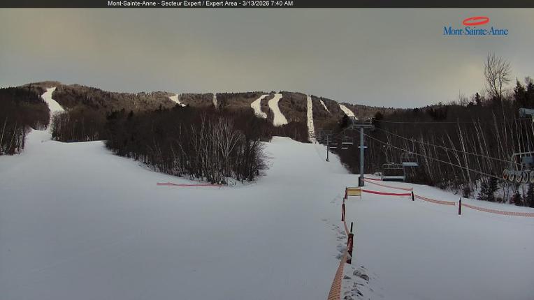 Webcam Mont-Sainte-Anne: Secteur Expert