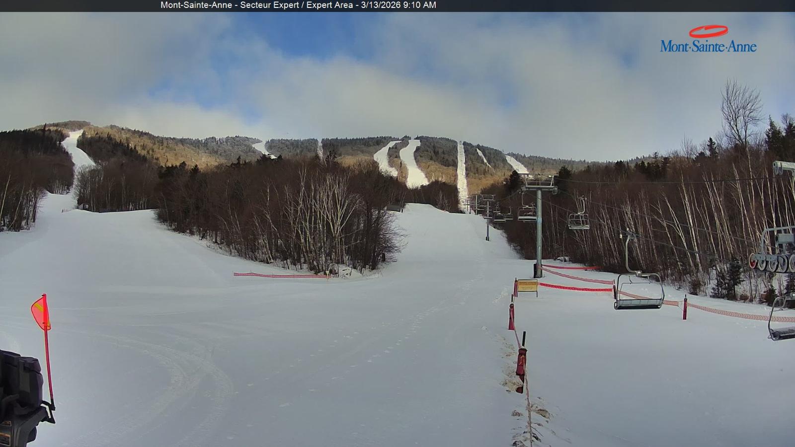 Webcam Mont-Sainte-Anne: Secteur Expert