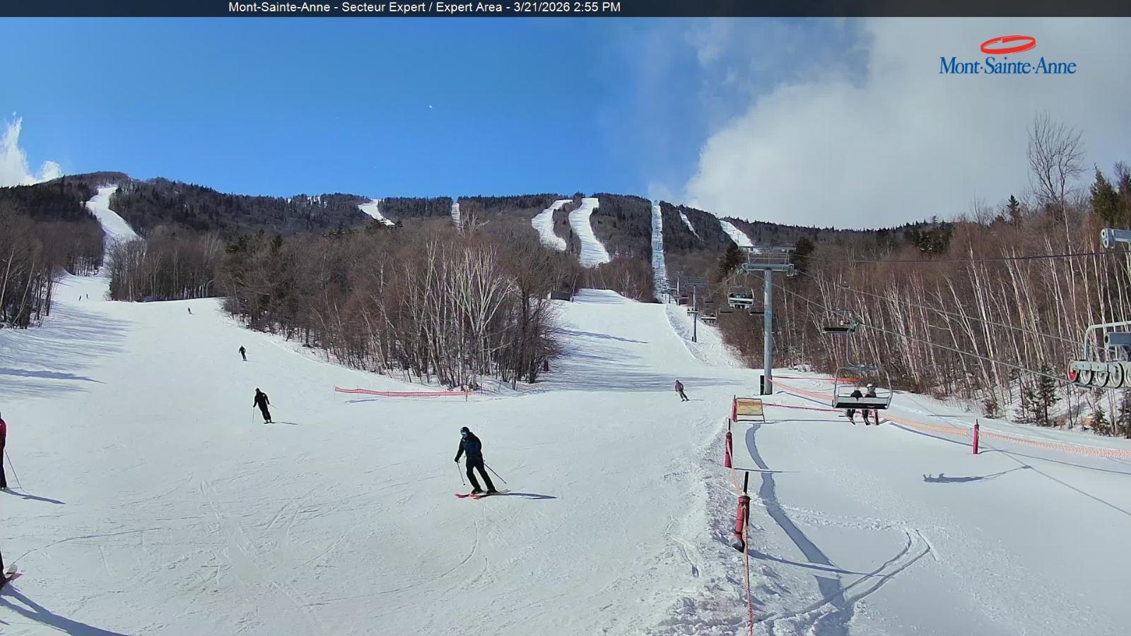 Webcam Mont-Sainte-Anne: Secteur Expert