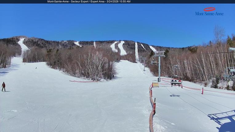 Webcam Mont-Sainte-Anne: Secteur Expert