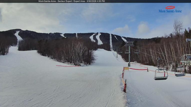 Webcam Mont-Sainte-Anne: Secteur Expert